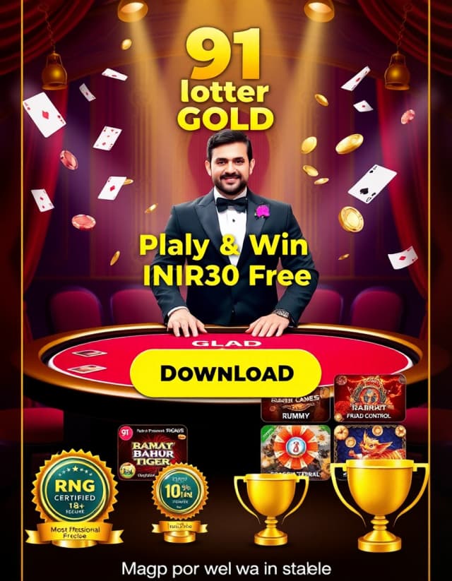 91 Lottery Banner